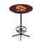Holland Bar Stool Co 42" Black Arizona State Pub Table, Sparky Logo L216B4228ArizSt-S - alternate 1